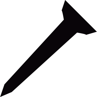 Nail vector logo