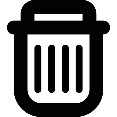 Dustbin vector logo