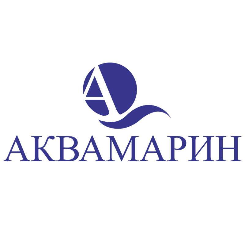 Aquamarin vector logo
