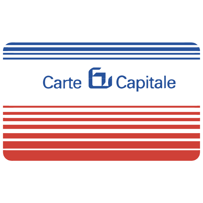 Carte Capitale vector