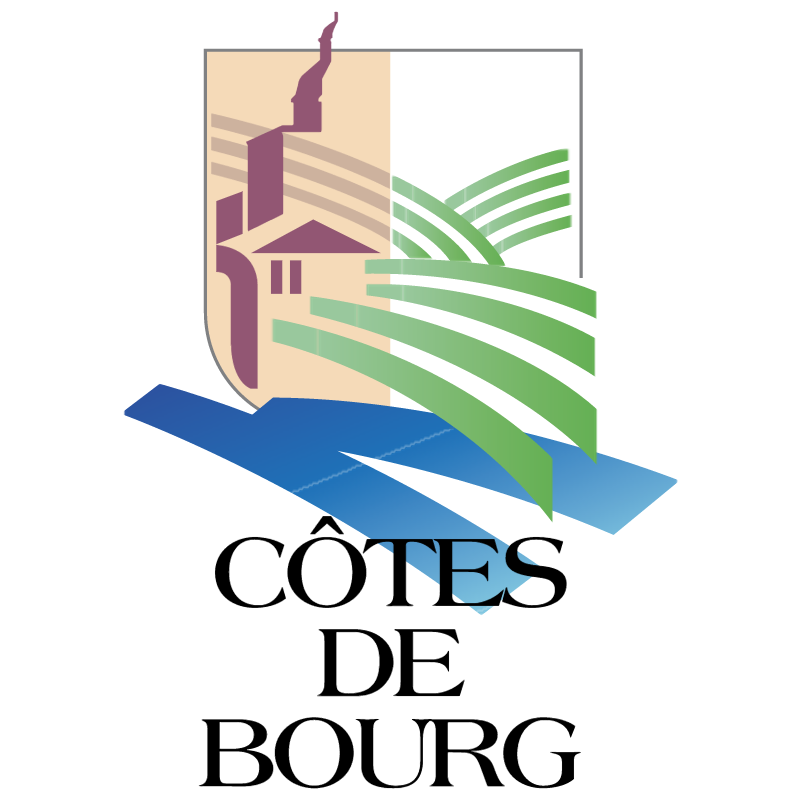 Cotes de Bourg vector logo