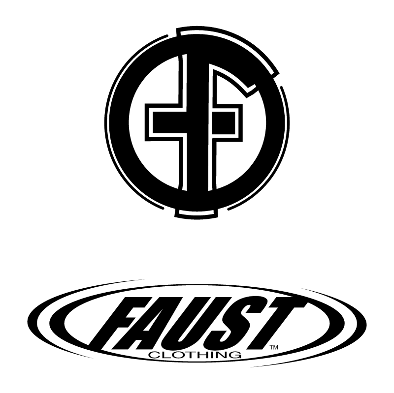 Faust Clothing Co vector logo