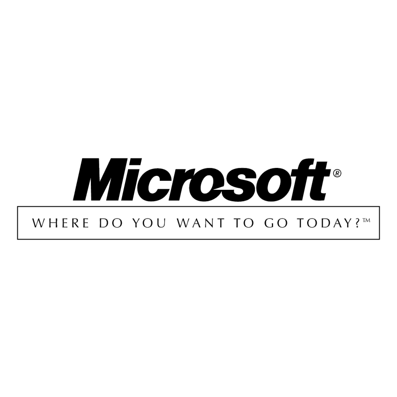 Microsoft vector logo