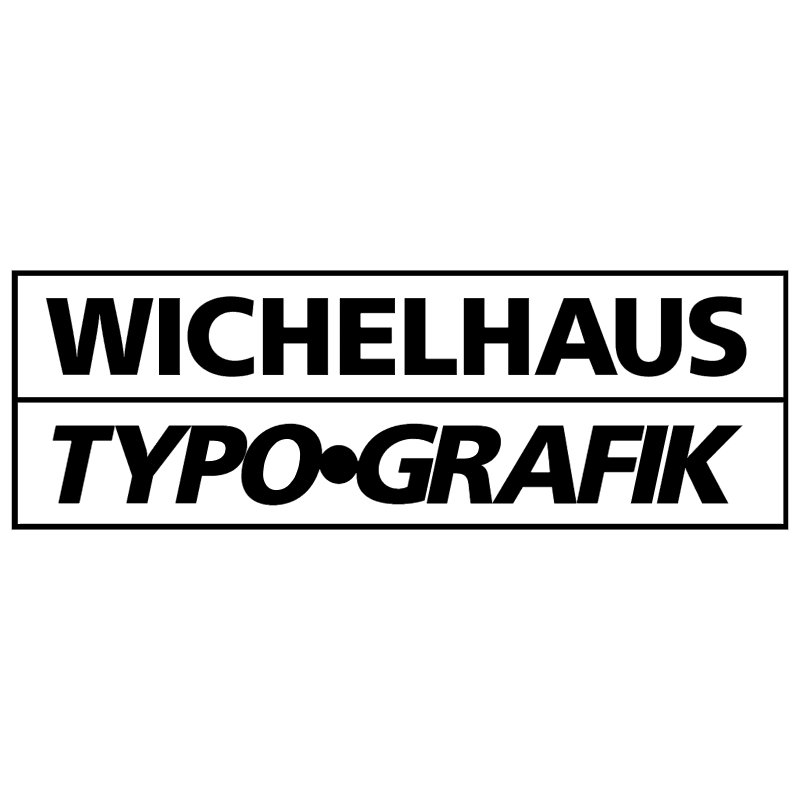 Wichelhaus Typografik vector