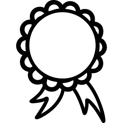 Ornamental Badge vector logo