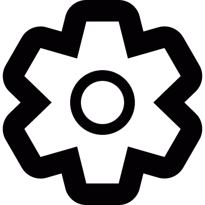 Setting tool vector logo