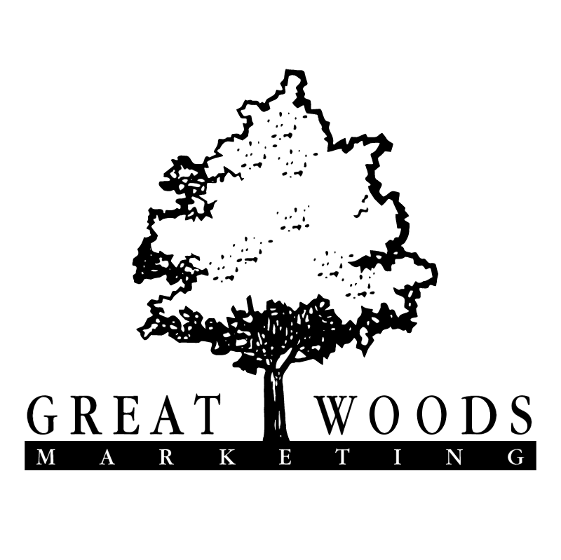 Great Woods Marketing vector