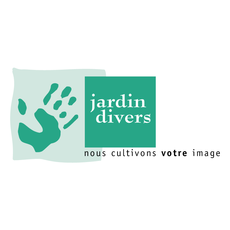 Jardin Divers vector logo