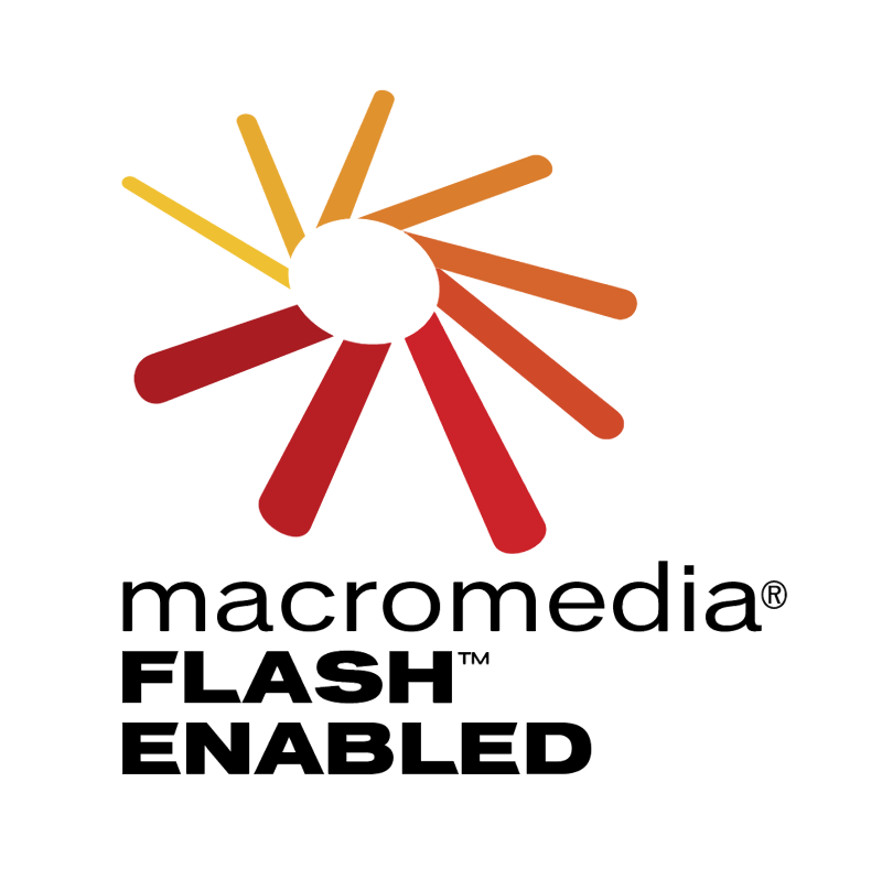 Macromedia Flash Enabled vector