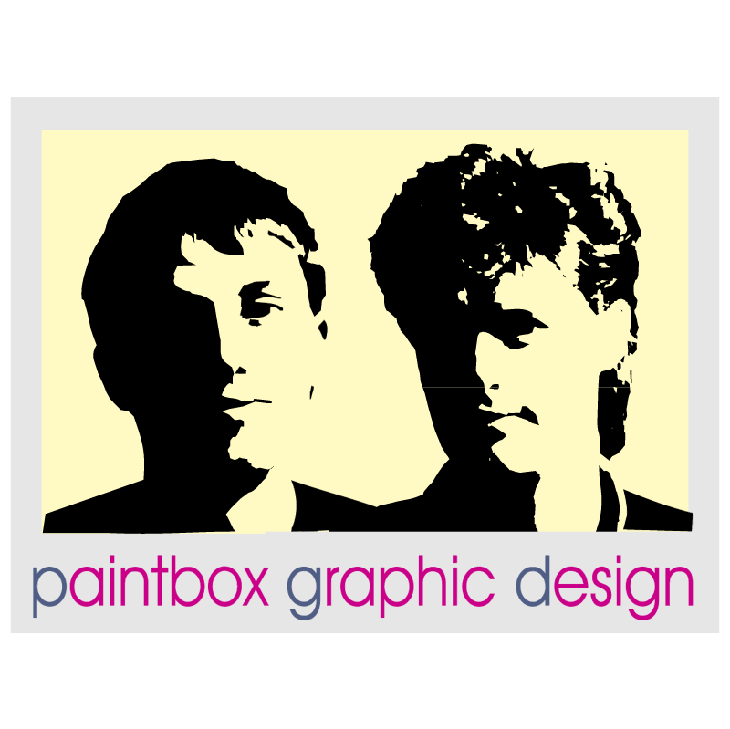 Paintbox Graphic Design vector logo