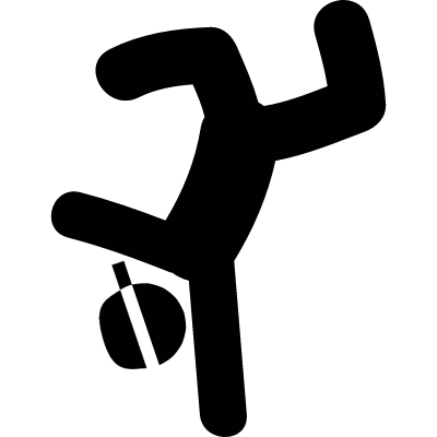 Breakdancer vector logo