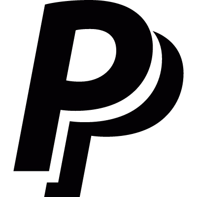 Paypal logotype vector logo