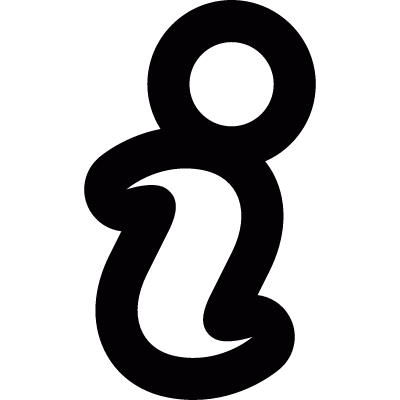 Information symbol vector logo