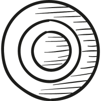 Glipho drawn logo vector