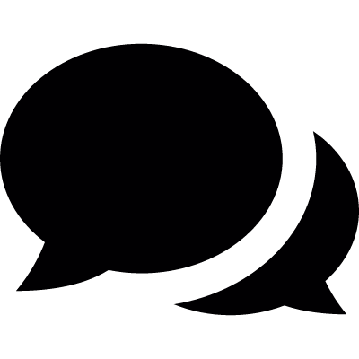 Chat conversation vector logo