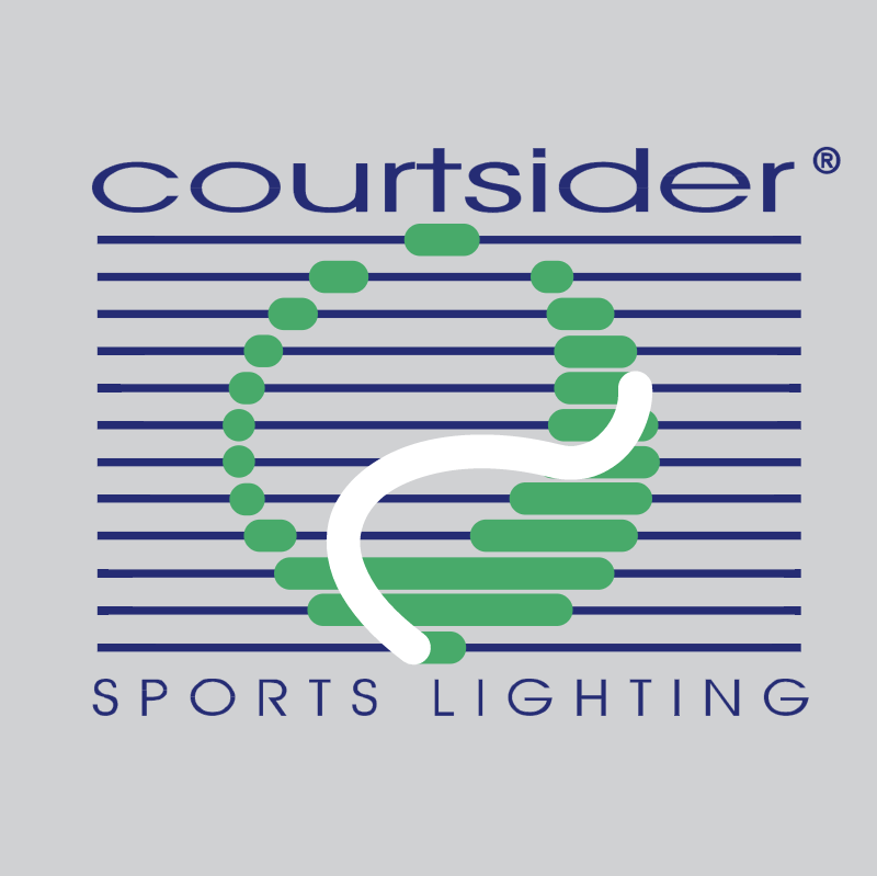 Courtsider Sports Lighting vector