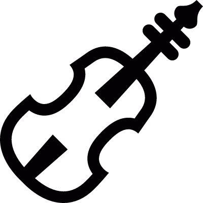Violin vector logo