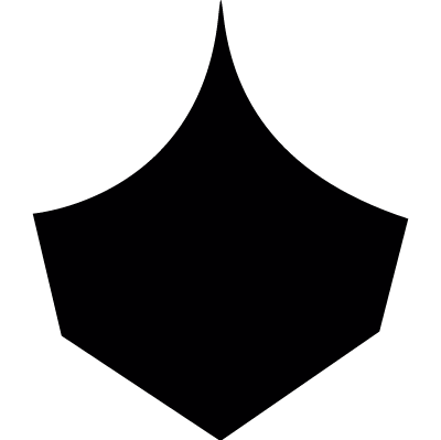 Shaped hexagon vector logo
