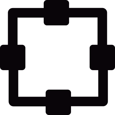 Structure with squares vector logo