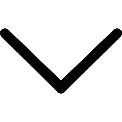 Scroll arrow to down vector logo