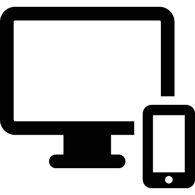 PC Smartphone vector logo