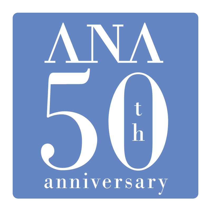 ANA 50th anniversary 65722 vector