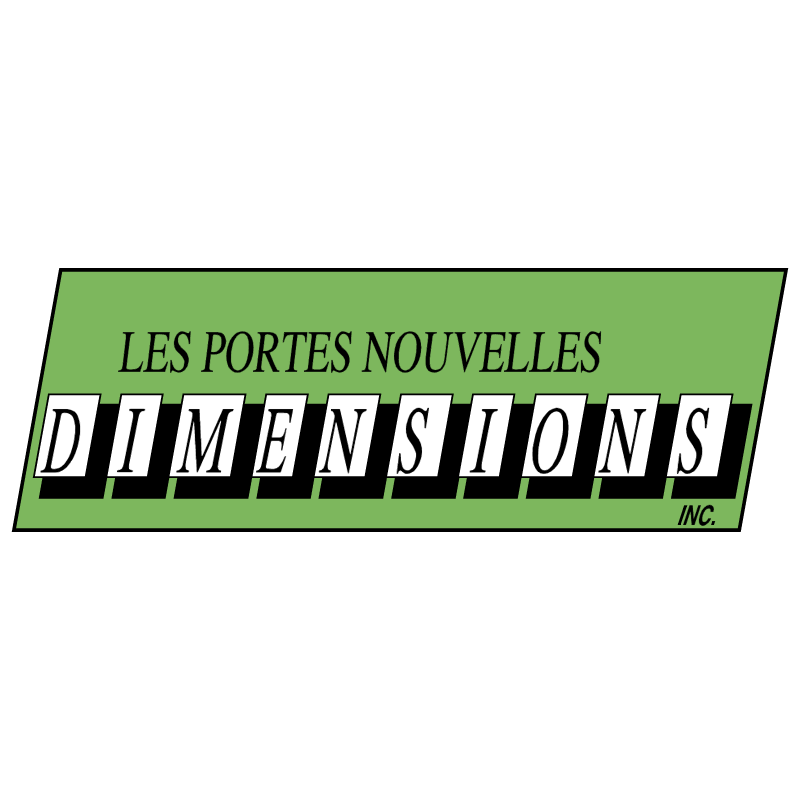Dimensions vector logo