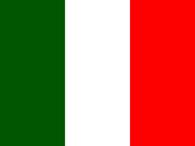 Flag of Italy vector