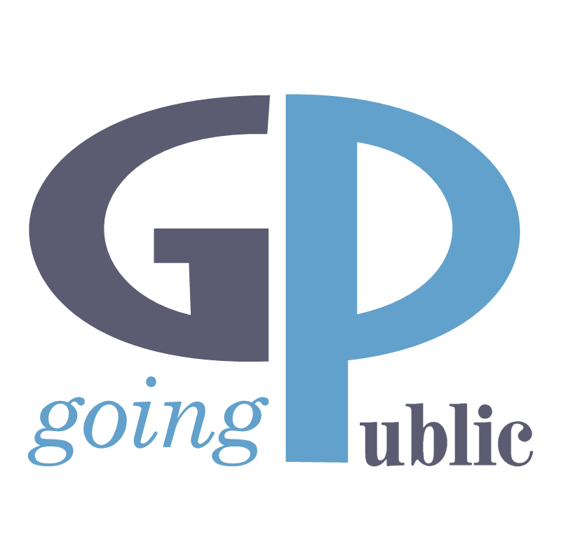 Going Public vector logo