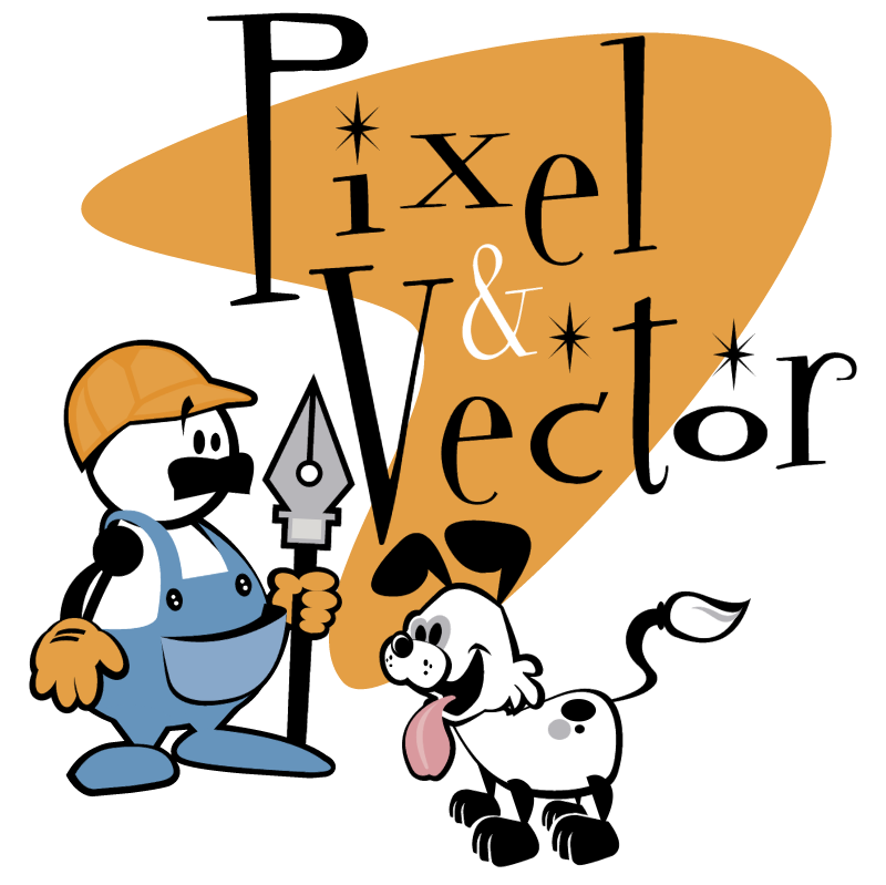 Pixel & Vector vector logo