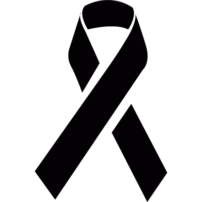 Awareness ribbon vector logo