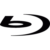 Blu ray logo vector