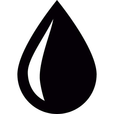 Water drop vector logo