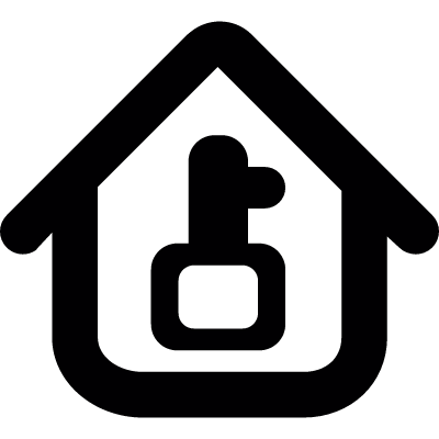 Home key vector logo