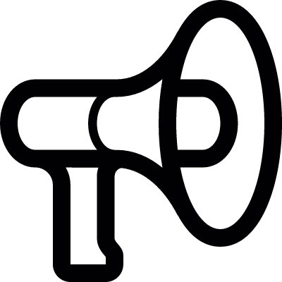Big Megaphone vector logo