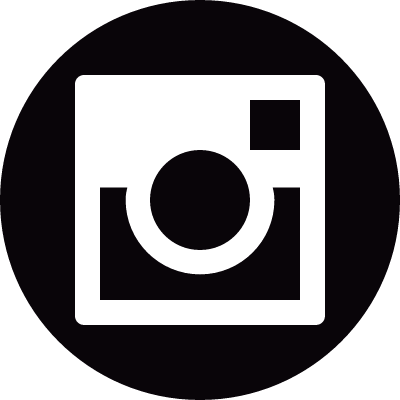 Social instagram circle vector logo