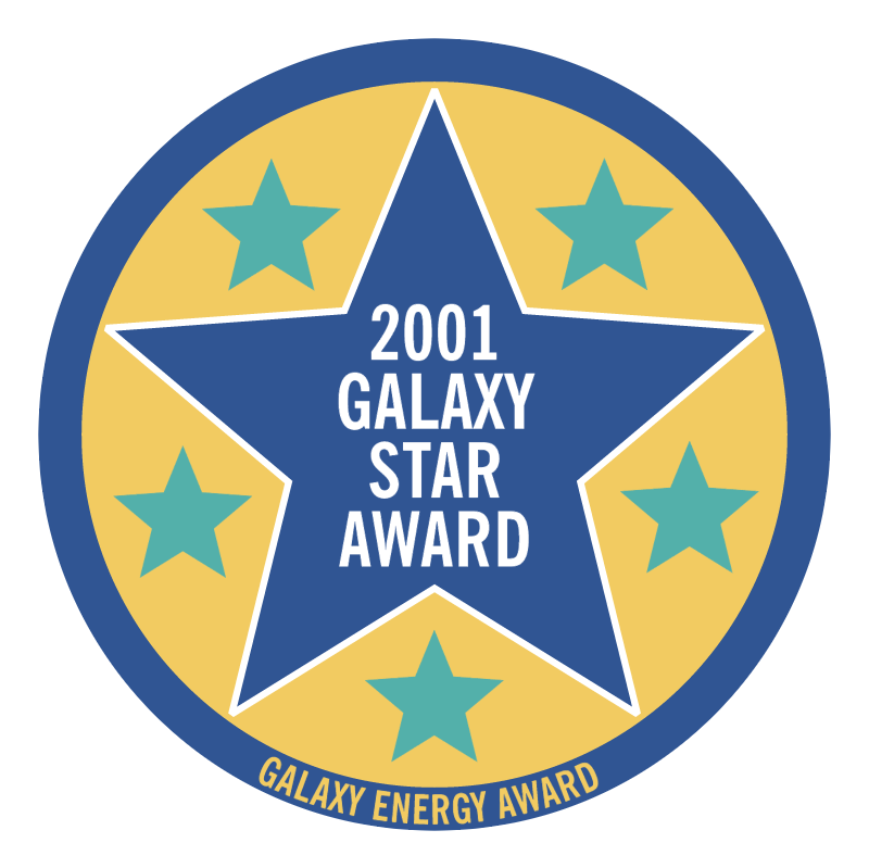 Galaxy Star Award 2001 vector