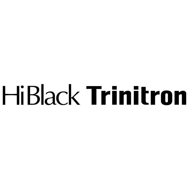 HiBlack Trinitron vector