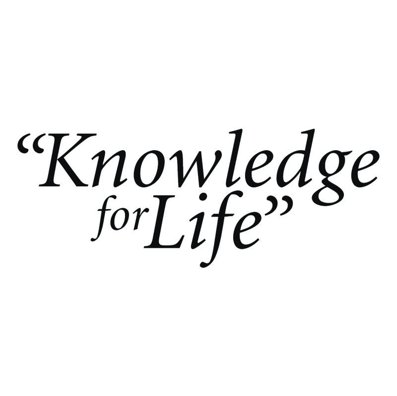 Knowledge for Life vector logo