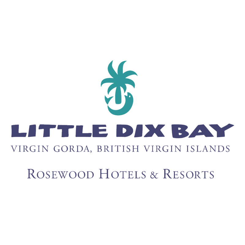 Little Dix Bay vector