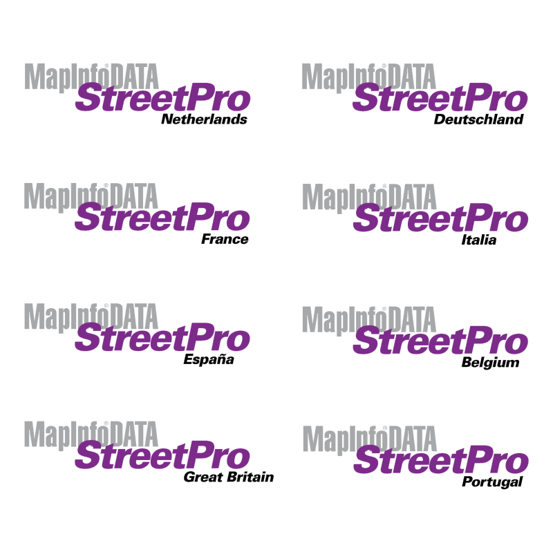 MapInfo Data StreetPro vector logo