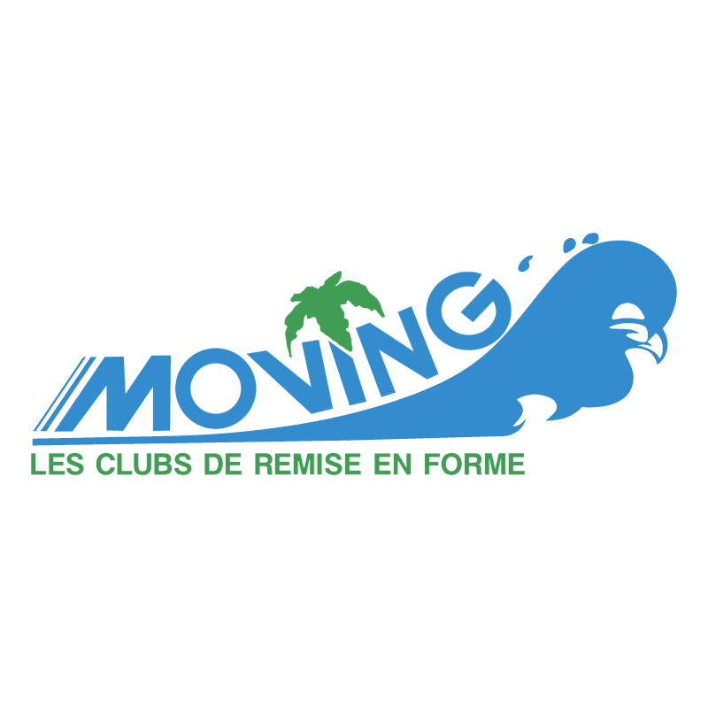 Moving vector logo
