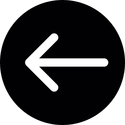Arrow left in Circle vector logo