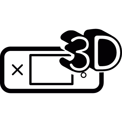 3d games vector logo
