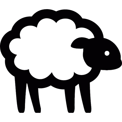 Sheep vector logo