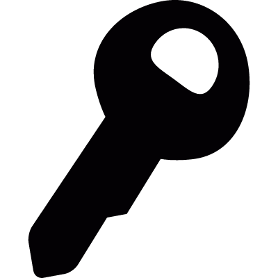 Mailbox key vector logo