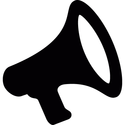 Megaphone vector logo