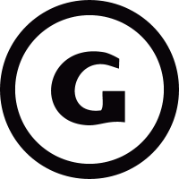 G logo circle vector