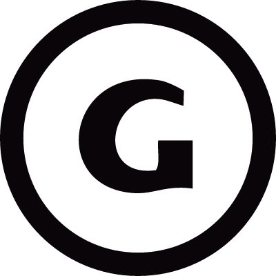G logo circle vector logo