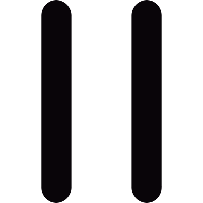 Media pause vector logo
